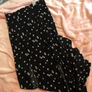 Floral maxi skirt NWOT
